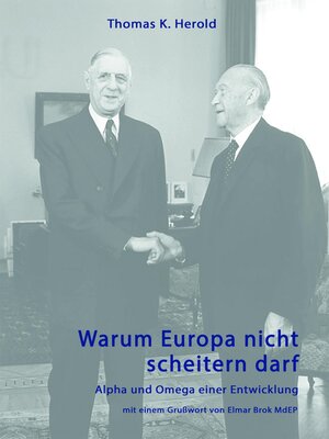 cover image of Warum Europa nicht scheitern darf